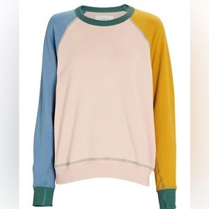 *SOLD* he Great College Colorblock Sweatshirt